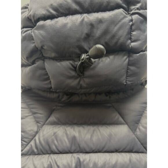 Patagonia Black Puffer Coat Hood Down Full Zip Women's S READ Netplus Shell - Picture 5 of 11